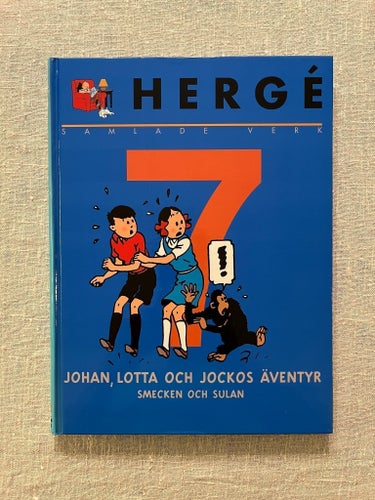 HERGÉ Samlade Verk 7 - Johan, Lotta och Jockos Äventyr