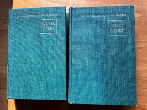 Svensk Tysk och Tysk Svensk ordbok (Norstedts, 1965/1966)