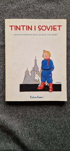 Tintin i Sovjet; Carlsen Comics; ISBN 91-510-4249-5; Tryckt i Belgien 1984