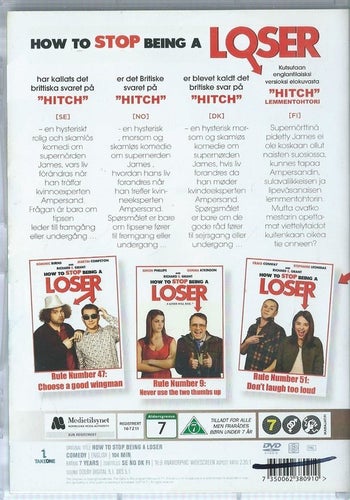 HOW TO STOP BEING A LOSER ! UTGÅTT ! (SVENSKT TEXT )