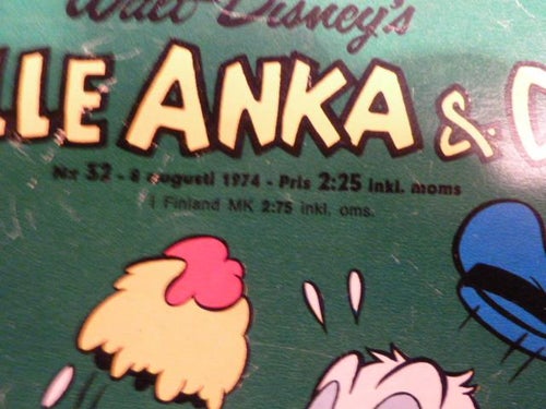 KALLE ANKA & C:O NR32, 08/08/1974,