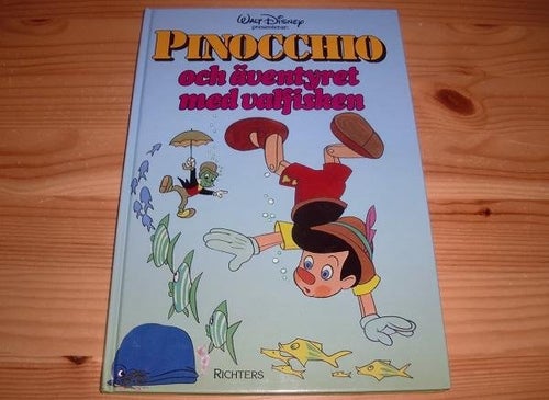 Disney - Pinocchio och äventyret med valfisken