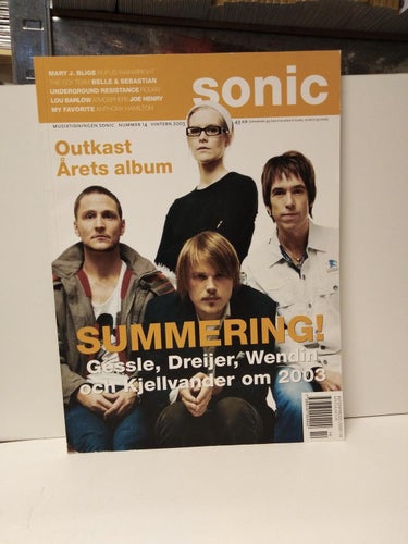 Sonic musiktidningen Sonic 2003 nr 14