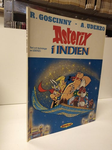 Asterixalbum nr 28 Asterix i Indien. 2:a upplagan. Very Fine