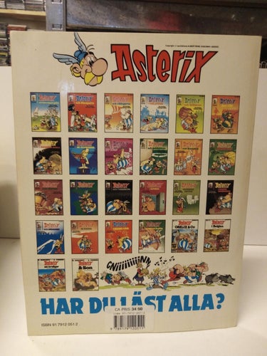 Asterixalbum nr 28 Asterix i Indien. 2:a upplagan. Very Fine