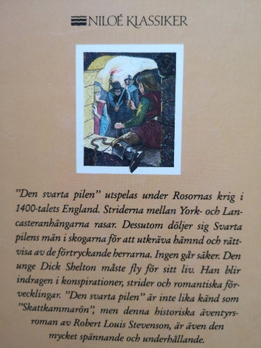 DEN SVARTA PILEN, ROBERT LOUIS STEVENSON 1990