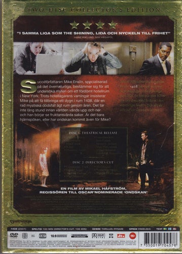 DVD / 1408 / 2-disc Coll. Edition / John Cusack, Samuel L. Jackson / Nyskick