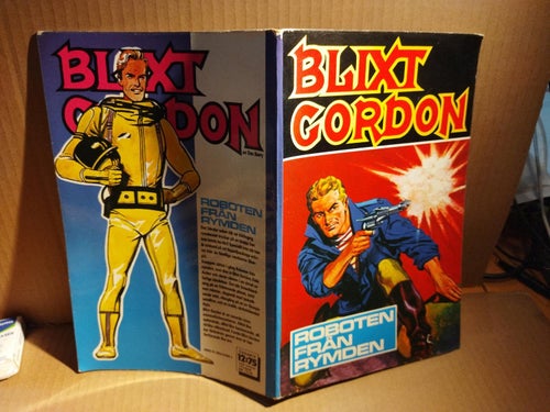 Blixt Gordon roboten från rymden. 1980