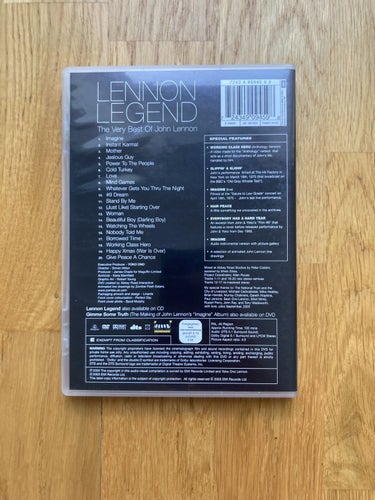 LENNON LEGEND - THE VERY BEST OF JOHN LENNON. (DVD)