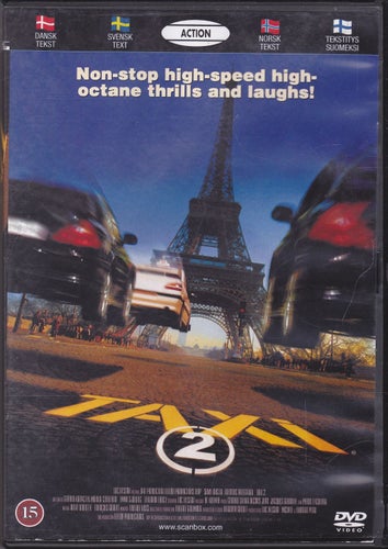 DVD / Taxi 2 / Luc Besson / Emma Sjöberg, Marion Cotillard / Fint skick