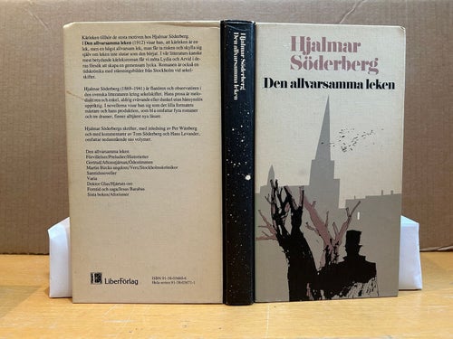 Den allvarsamma leken av Hjalmar Söderberg, bok, Very fine plus