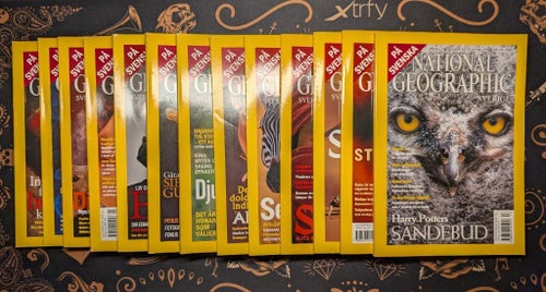 13 st National Geographic från 2002-2003