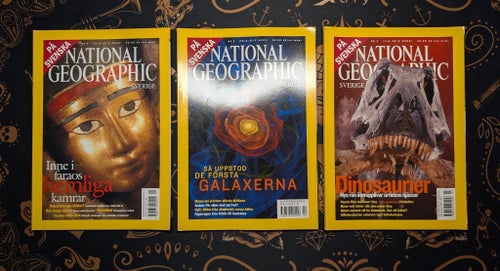13 st National Geographic från 2002-2003