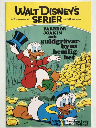 Walt Disney´s Serier - 1971:9 NM