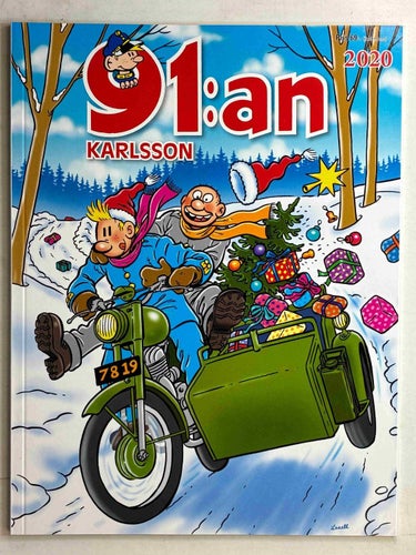 91:an Karlsson Julalbum 2020: Oläst!