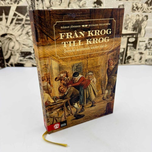 Från krog till krog (2018) av Håkan Jönsson inbunden bok Natur & Kultur förlag