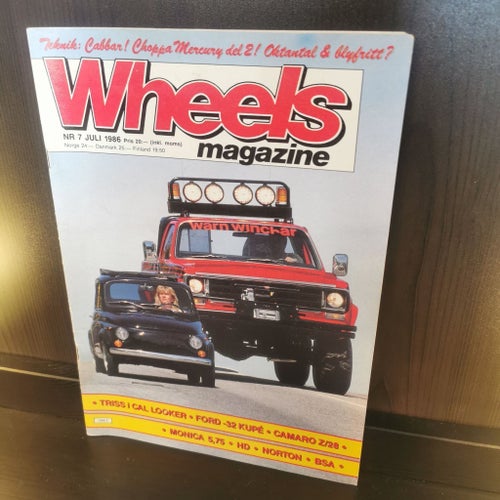 Wheels Magazine Nr 7 Juli 1986