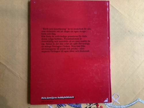 Batik och ljusstöpning