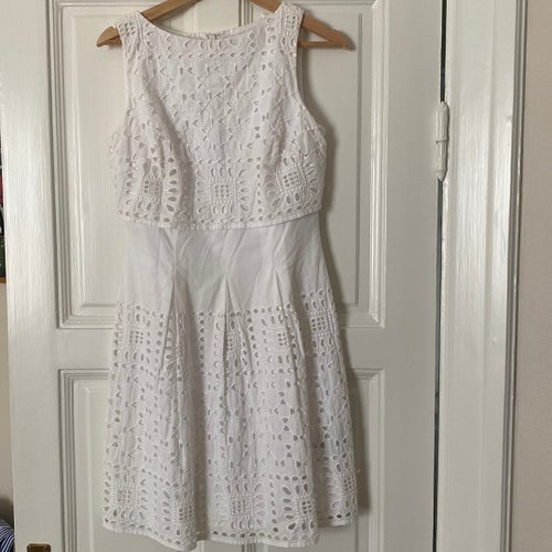Ralph Lauren klänning, vit, storlek S