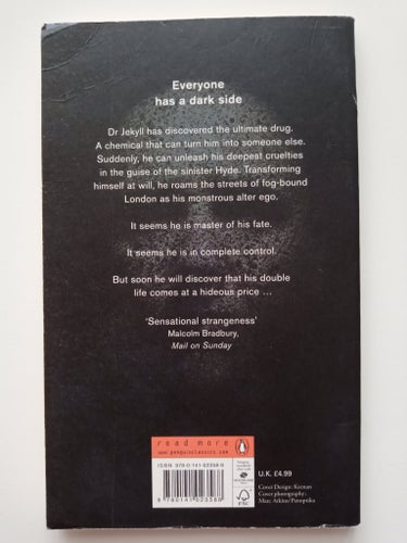 The Strange Case of Dr Jekyll and Mr Hyde av Robert Louis Stevenson, nyutg 2006