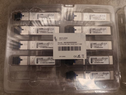 Skylane Optics SFP-moduler, 19 moduler
