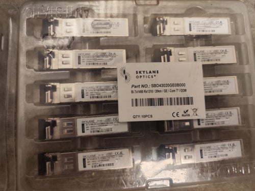 Skylane Optics SFP-moduler, 19 moduler