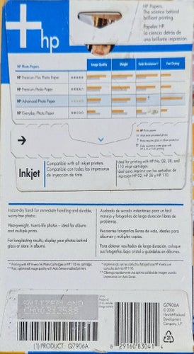 HP Advanced fotopapper. NY!