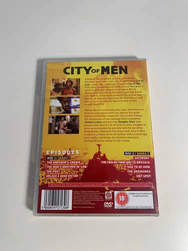 DVD - City of Men - 2-disc Series 1 + 2. Cidade dos Homes