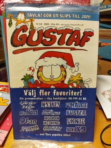 Gustaf 2005 nr 12. NY, inplastad