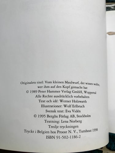 DET VAR DET FRÄCKASTE! Werner Holzwarth 1998