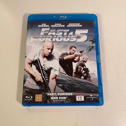 Blu-Ray - Fast & Furious 5. Vin Diesel Paul Walker