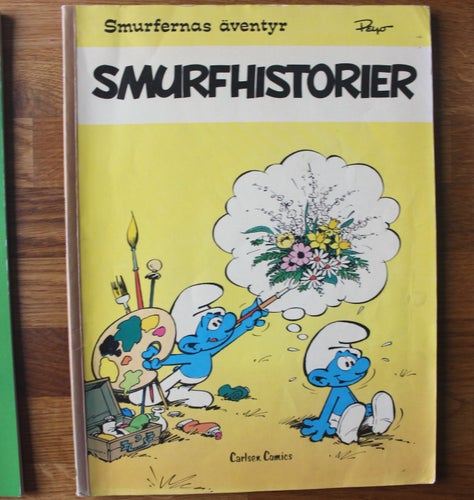 SMURFERNAS ÄVENTYR Smurfhistorier 1980 nr 10 1:a uppl