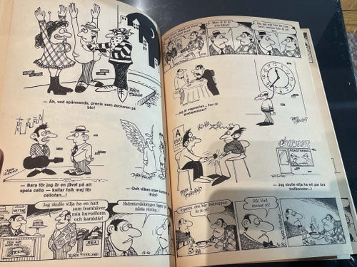 De bästa ...hittills - Skämtteckningar Bjarte Ytterland 1983 album bok