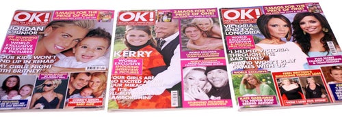 OK Magazine-3 issues included-April/October 2007/2008-NEW-Weight 1.745kg