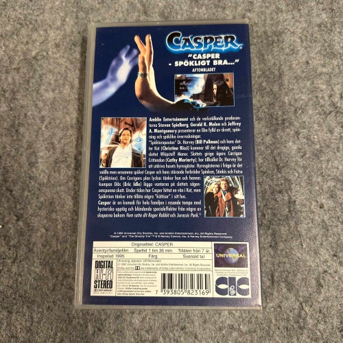 Casper - Spöken, finns dem - VHS