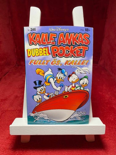 Kalle Anka dubbelpocket - Fullt ös, Kalle (Nr.246)