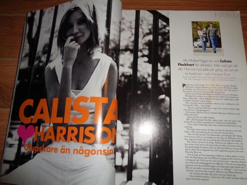 Elle Sept 2002 Calista Flockhart, Suzanne Reuter, Julia Stiles,