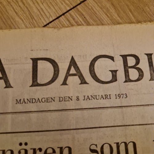 Svenska Dagbladet från 8 januari 1973