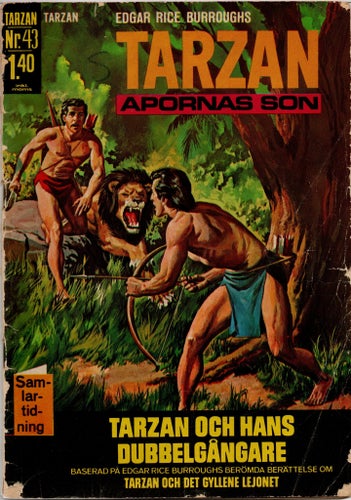 Tarzan Nr 43 (1969) av Edgar Rice Burroughs