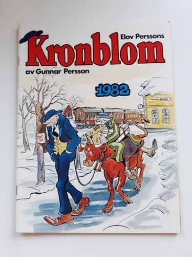 Kronblom av Gunnar Persson 1982 Seriealbum