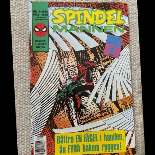 Spindelmannen nr 9 1988 - gott skick