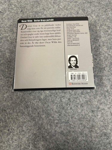 Oscar Wilde - Dorian Greys porträtt - Ljudbok på CD