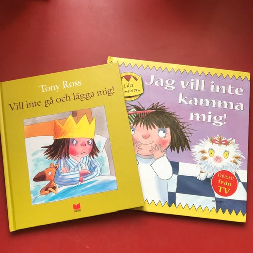 VILL INTE GÅ OCH LÄGGA MIG! + JAG VILL INTE KAMMA MIG! LILLA PRINSESSAN