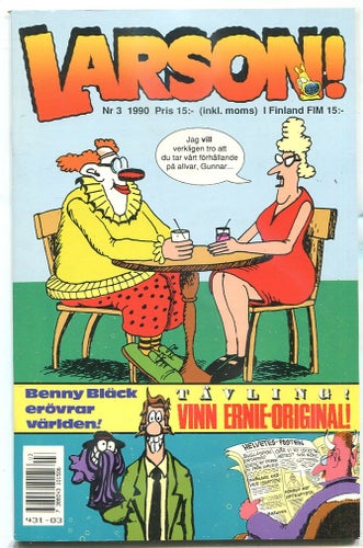 Larson 1990 nr 3 Ernie Opus Snake Krax Grimm Baxter Foxtrot