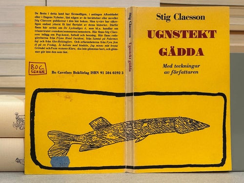 Ugnstekt gädda av Stig Claesson, Bok, Lässkick