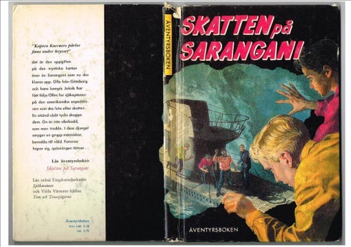 Äventyrsboken - SKATTEN PÅ SARANGANI - Bertil Lagerström
