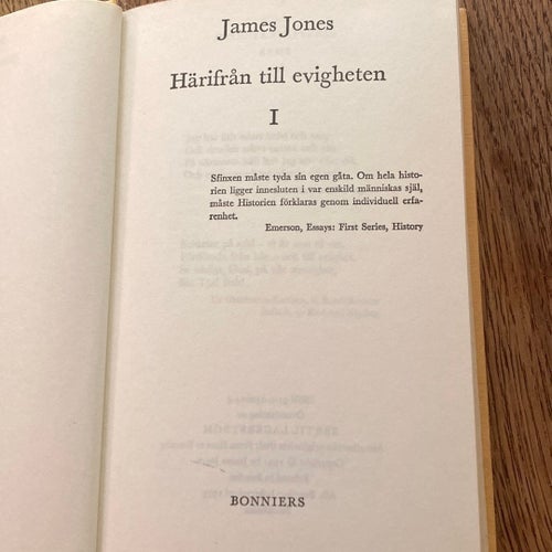 Härifrån till evigheten I - James Jones