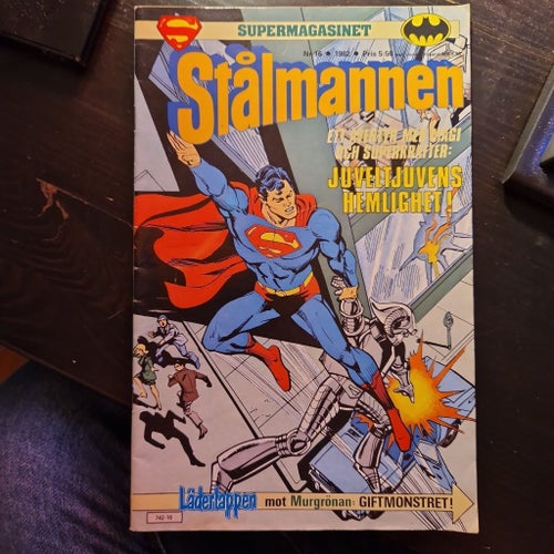 Stålmannen - Supermagasinet Nr 16, 1982