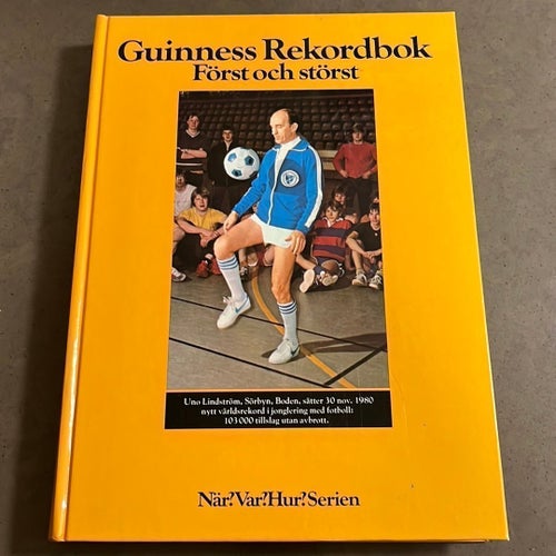 Guinness Rekordbok Först och störst, 1981