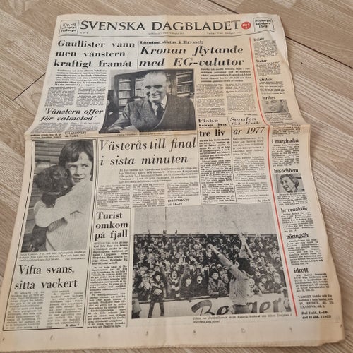 Svenska Dagbladet från 1973